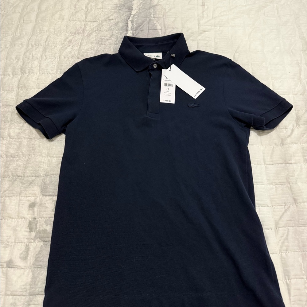 Lacoste Dark Blue Polo Shirt